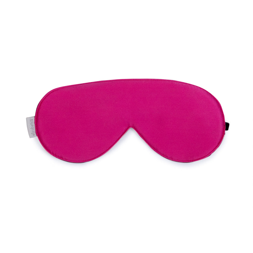 Henelle Venice Beach Silk Sleep Mask in Pink